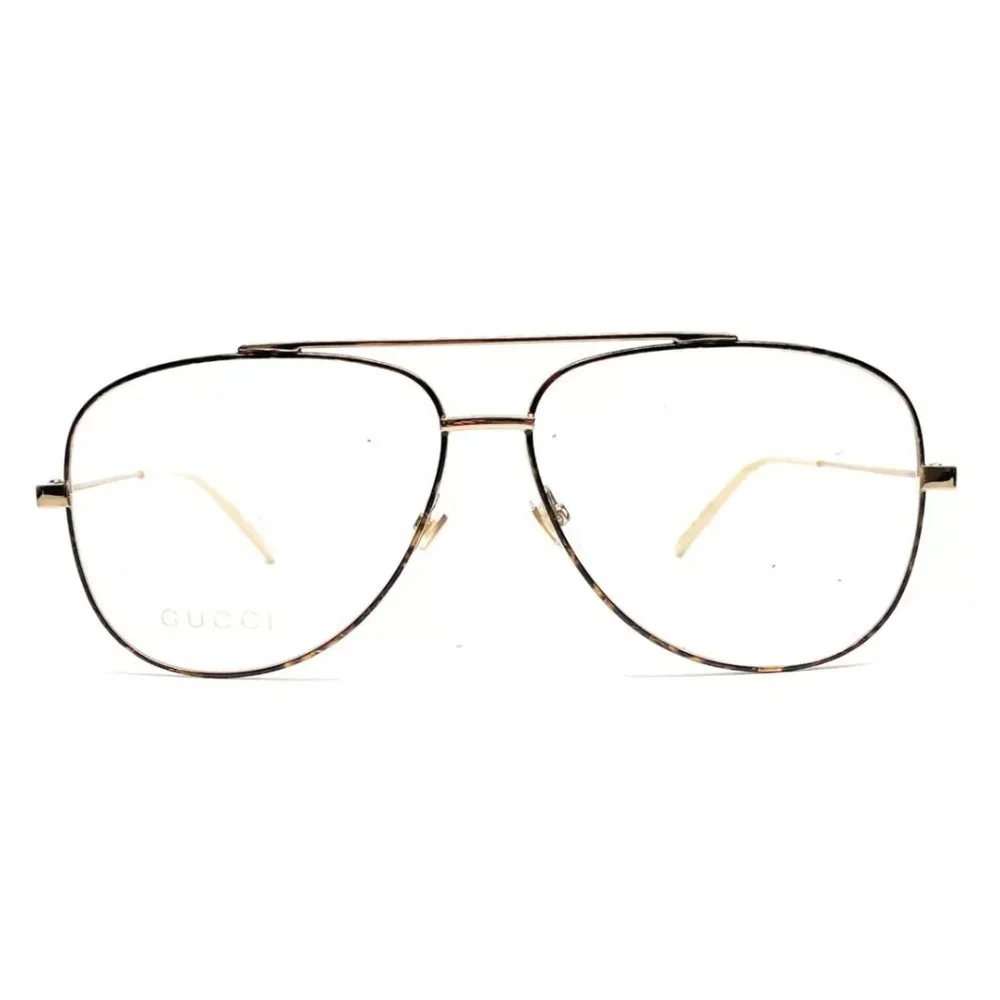 Gucci Men's Gold Eyeglasses! - Picture 2 of 3